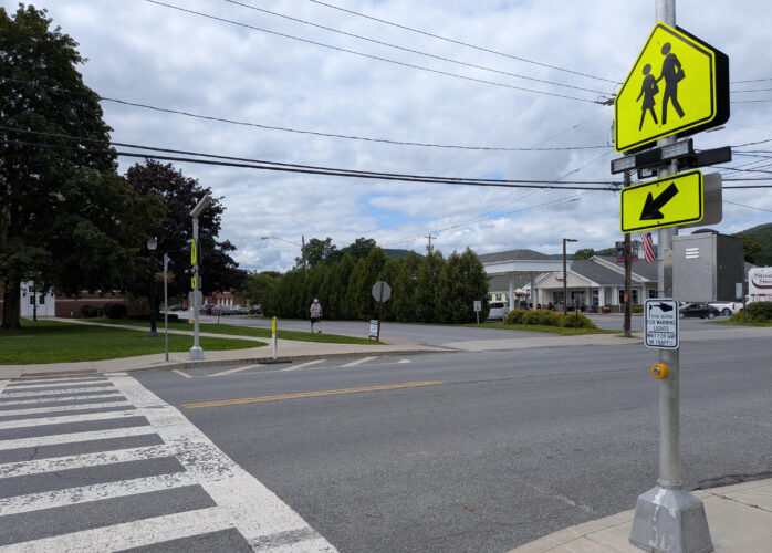 High School Crossing Lights